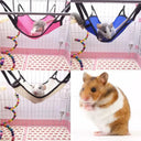 Breathable Mesh Pet Hammock Swing Mat For Small Animals