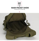 Compact 15L Molle Tactical Backpack for Outdoor Sports