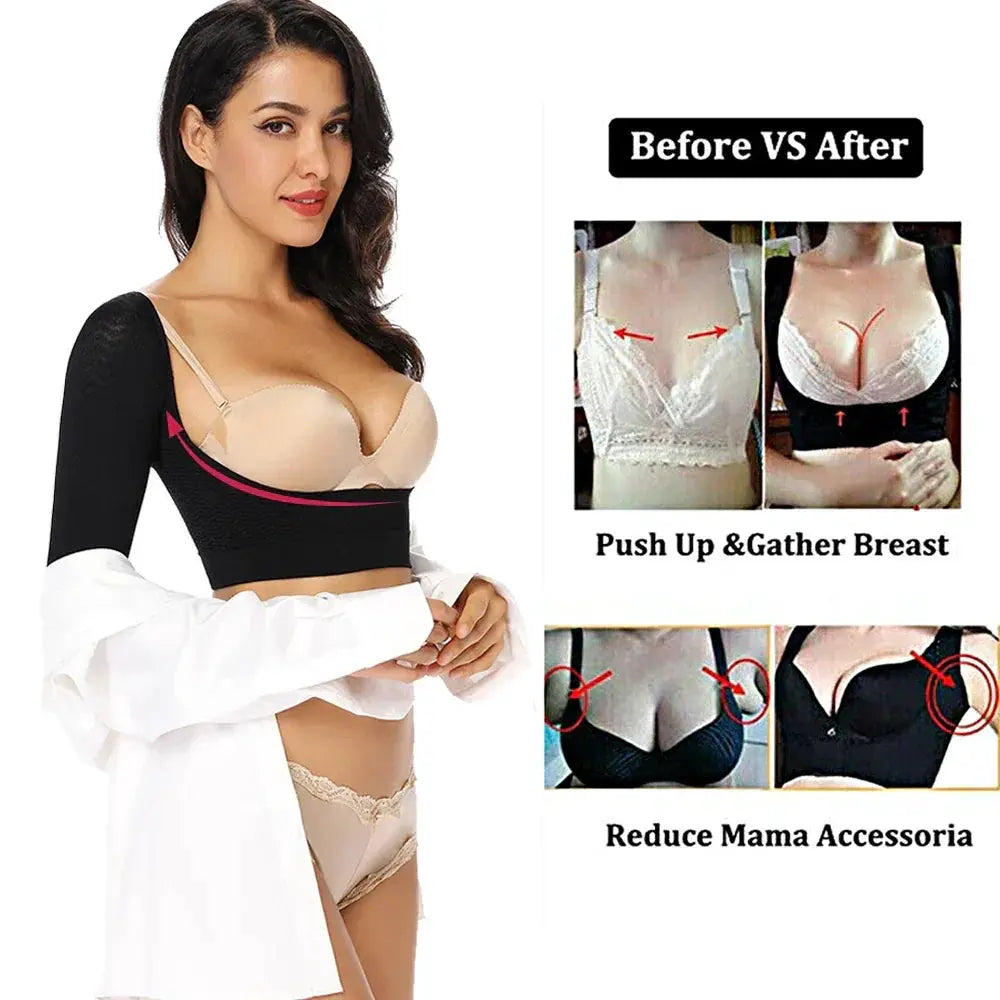 Womens Arm Shaper Tops For Slimming And Posture Support