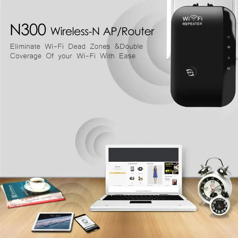 WiFi Signal Booster For Faster Secure Home And Office