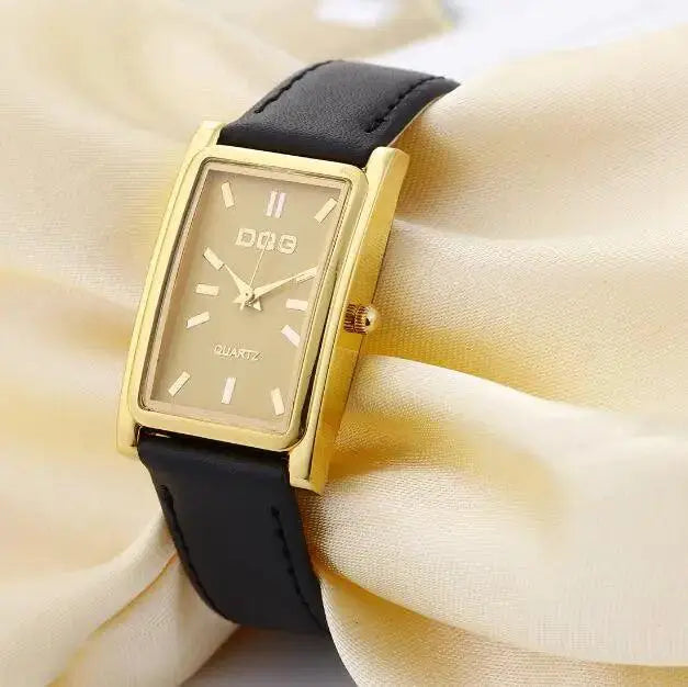 Sophisticated Gold Womens Quartz Watch Elegant Business