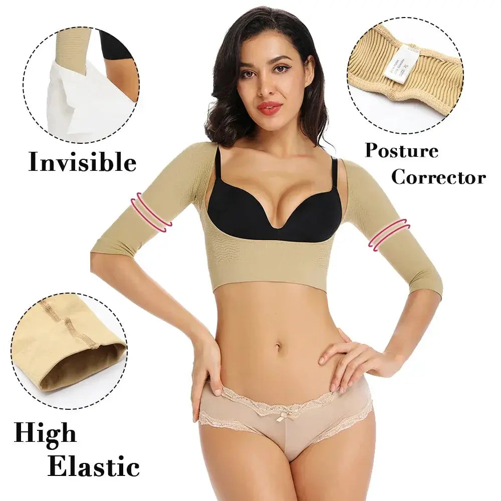 Womens Arm Shaper Tops For Slimming And Posture Support