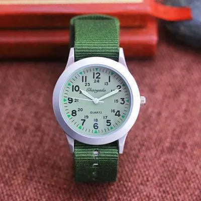 Chaoyada Kids Military Style Luminous Quartz Watches
