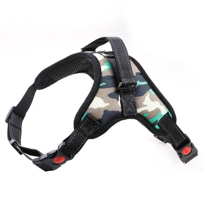 Adjustable Reflective Dog Harness for All Dog Sizes