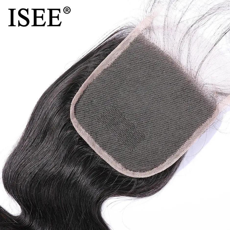 Peruvian Body Wave Human Hair Closure Premium Lace