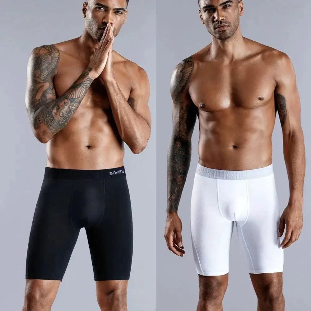 Ultimate Comfort Cotton Boxers Long Leg Underwear For Men