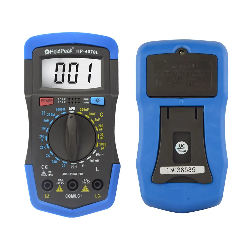 HoldPeak Digital Capacitance Meter ( LCR Meter ) Diagnostic-tool — product view 3
