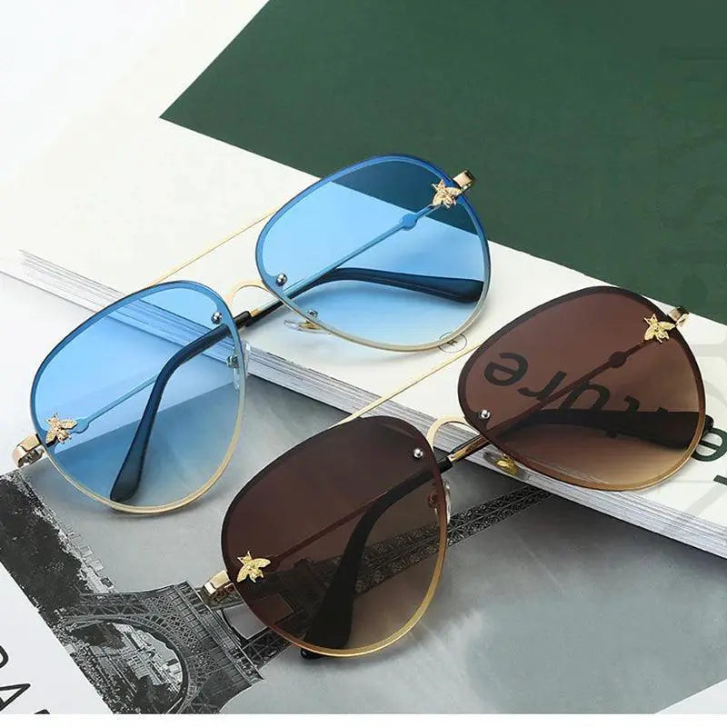 TOYEARN Vintage Pilot Sunglasses For Men And Women Classic