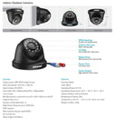 Annke 1080P HD TVI Surveillance Camera Dome Outdoor CCTV