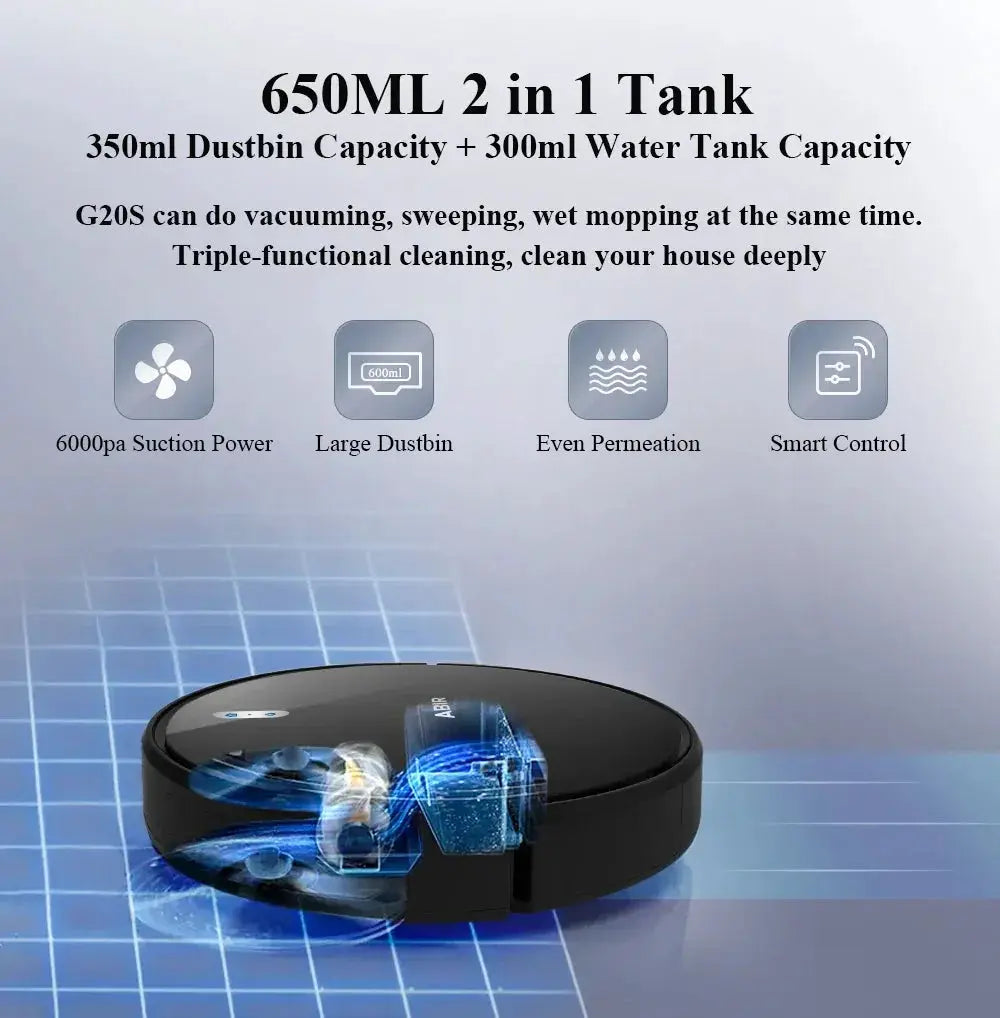 Smart Robot Vacuum Mapping Suction - OurLum.com