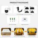 Smart Outdoor Security Camera For Home Monitoring