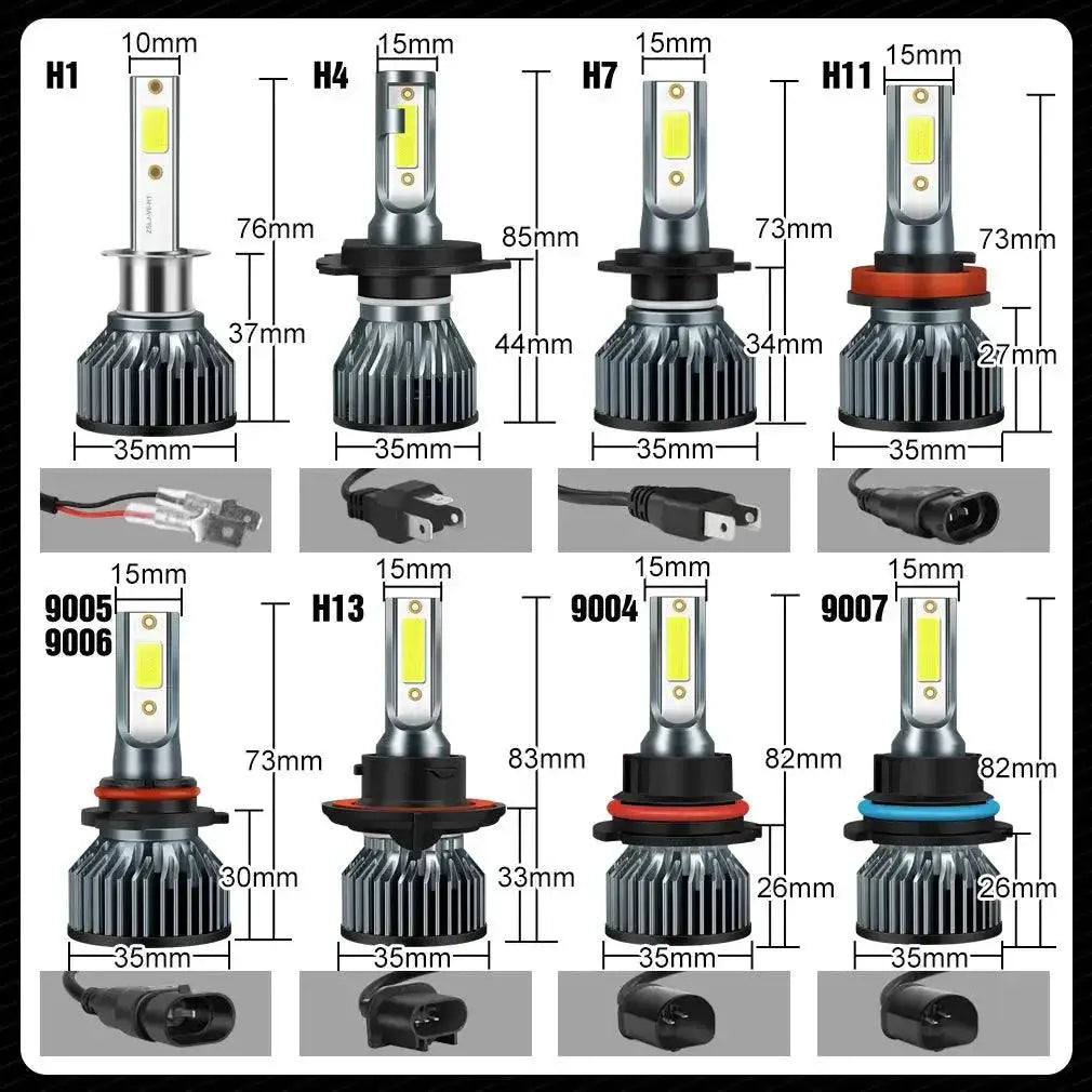 XSTORM Car Headlight LED Bulb Super Bright Upgrade Design