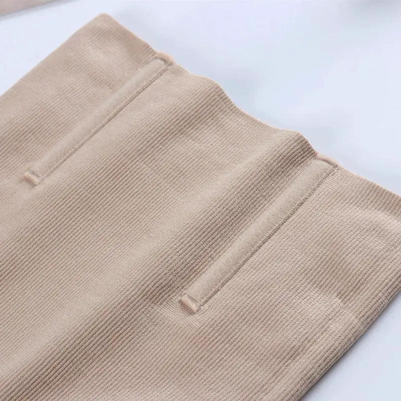 Seamless High Waist Shaping Briefs Breathable Tummy Control