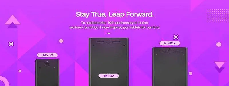 HUION Inspiroy H610X Medium Graphics Tablet 10x6.25 Inches