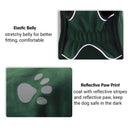 Spring Reflective Fleece Dog Jacket Windproof Pet Coat