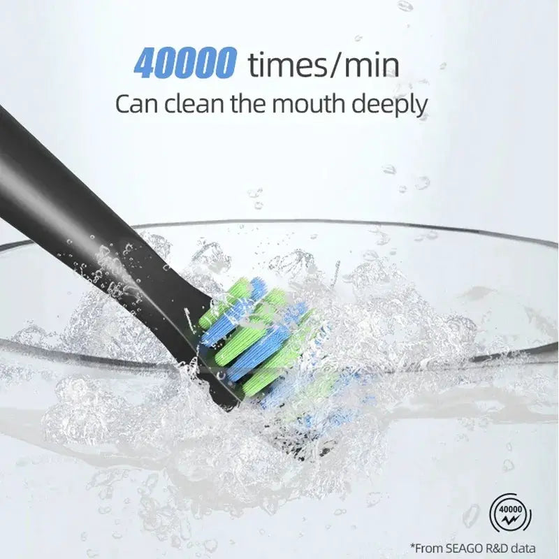 Seago Rechargeable Electric Toothbrush Sonic 4 Modes