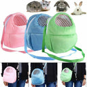Small Animal Travel Carrier Cotton Blend Breathable Mesh Bag