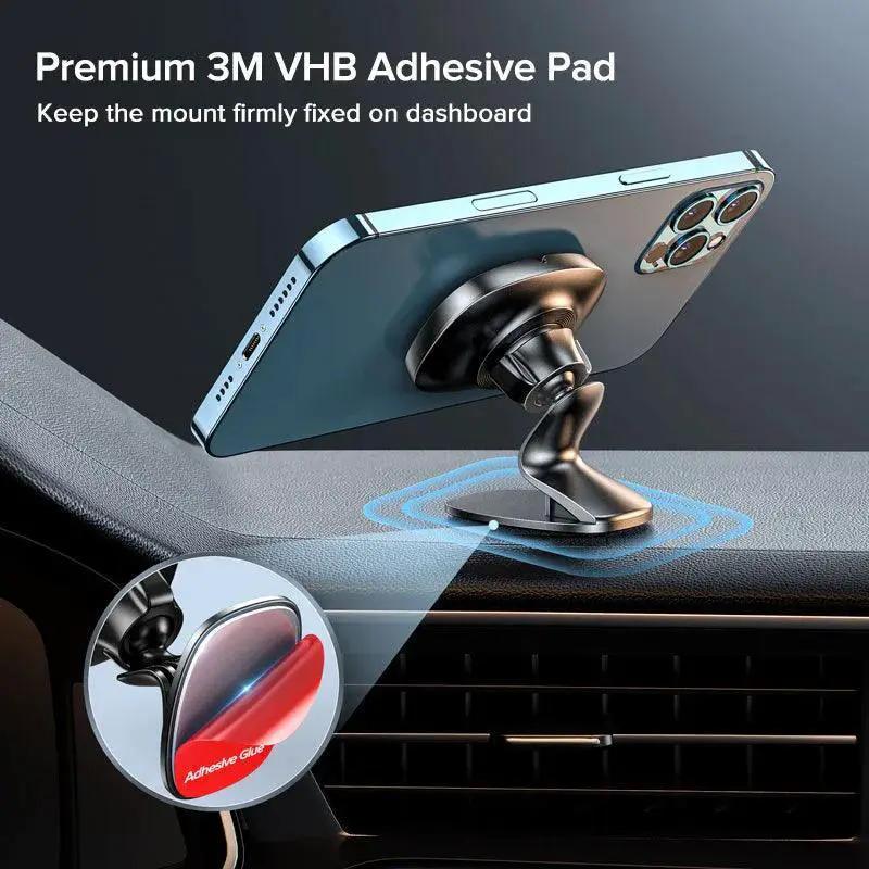 Universal Magnetic Car Phone Holder 360 Rotatable Mount