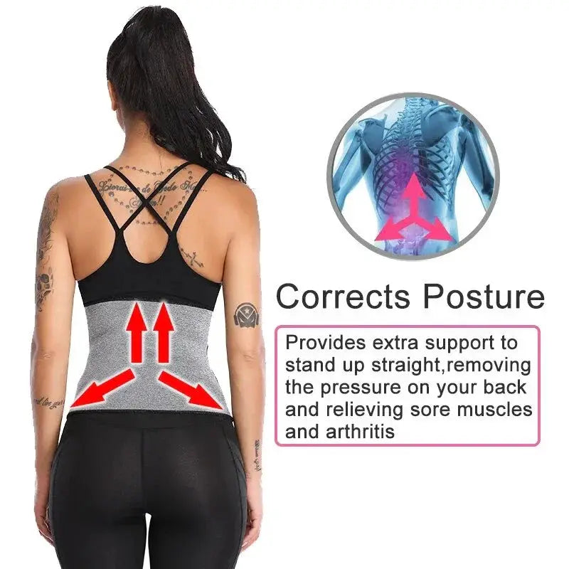 Neoprene Waist Trainer For Women's Workout Tummy Control