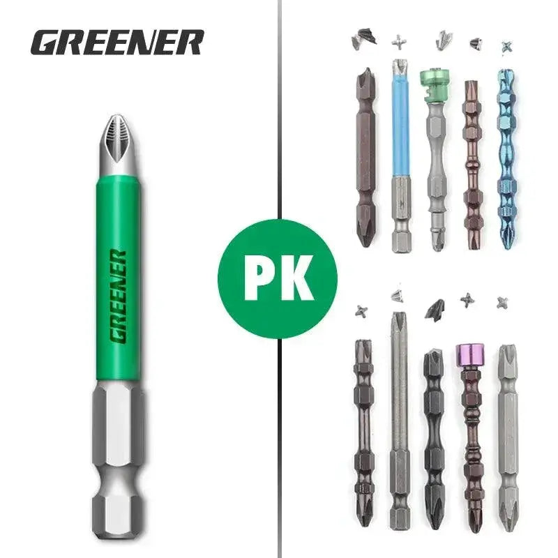 Greener Magnetic Batch Head Screwdriver Set Precision