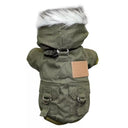 Dog Winter Coat Jacket for Small Medium Dogs Hoodie