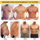 Men Sauna Sweat Vest Waist Trainer Compression Shirt Slimming