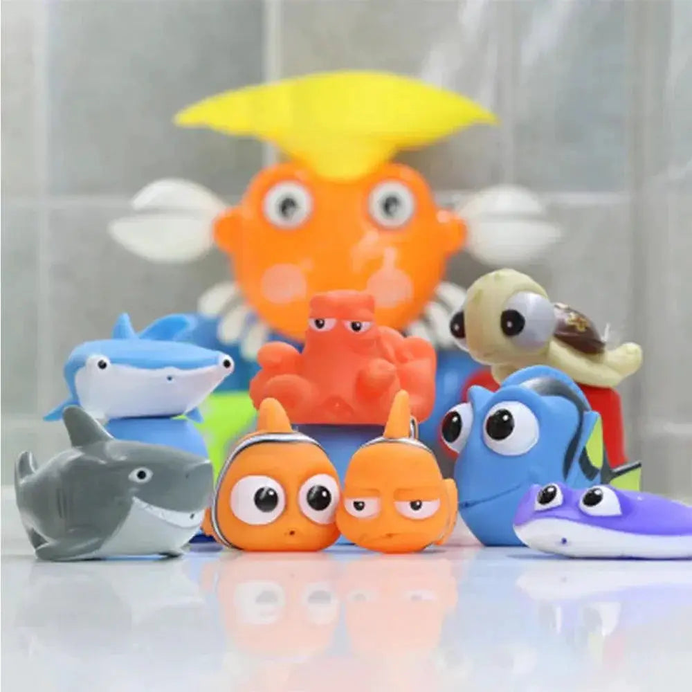 Finding Nemo Dory Bath Toys Interactive Rubber Animals