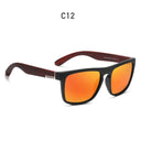 KDEAM Polarized Sunglasses for Men Classic Square Frame