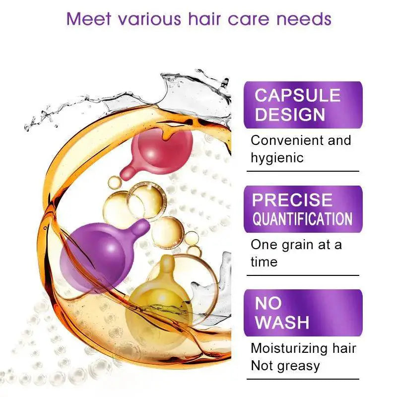 Hair Revive Keratin Capsule Oil Transformative Repair Nourish