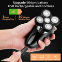 Electric Razor for Men Bald Head Shaver USB Rechargeable