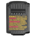 Probty 20V 3000mAh DCB200 Li-ion Battery for Tools Performance