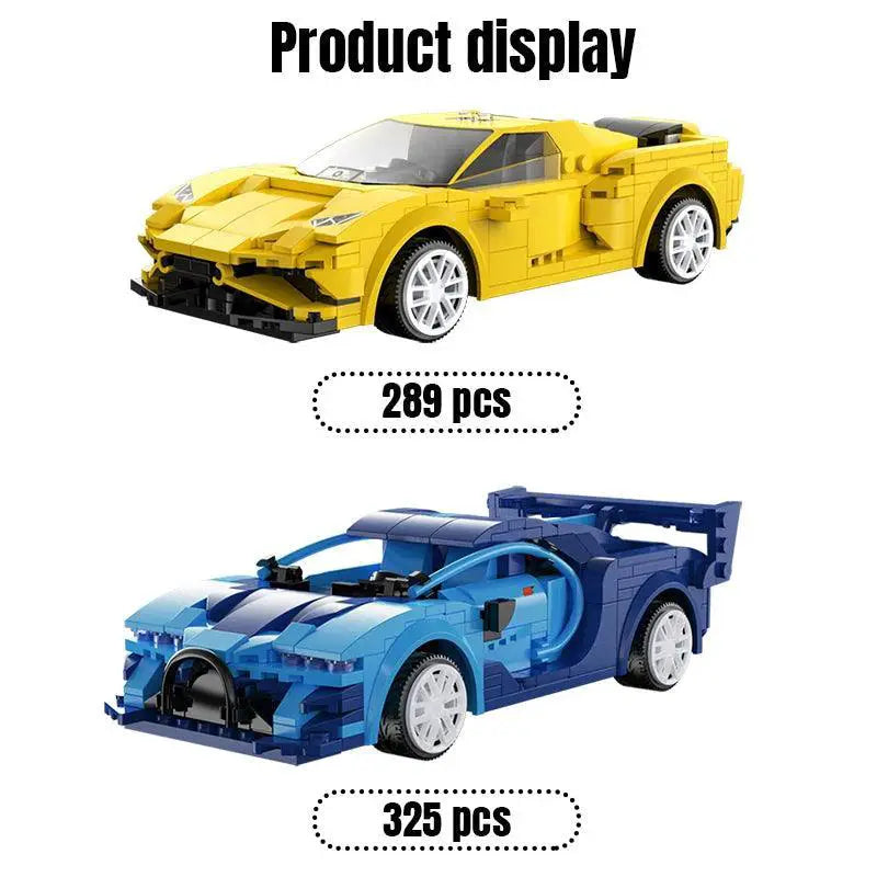 City Car Racing Blocks Set App Controlled Race Car Kit
