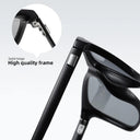 Photochromic Polarized Square Sunglasses for Men VIVIBEE