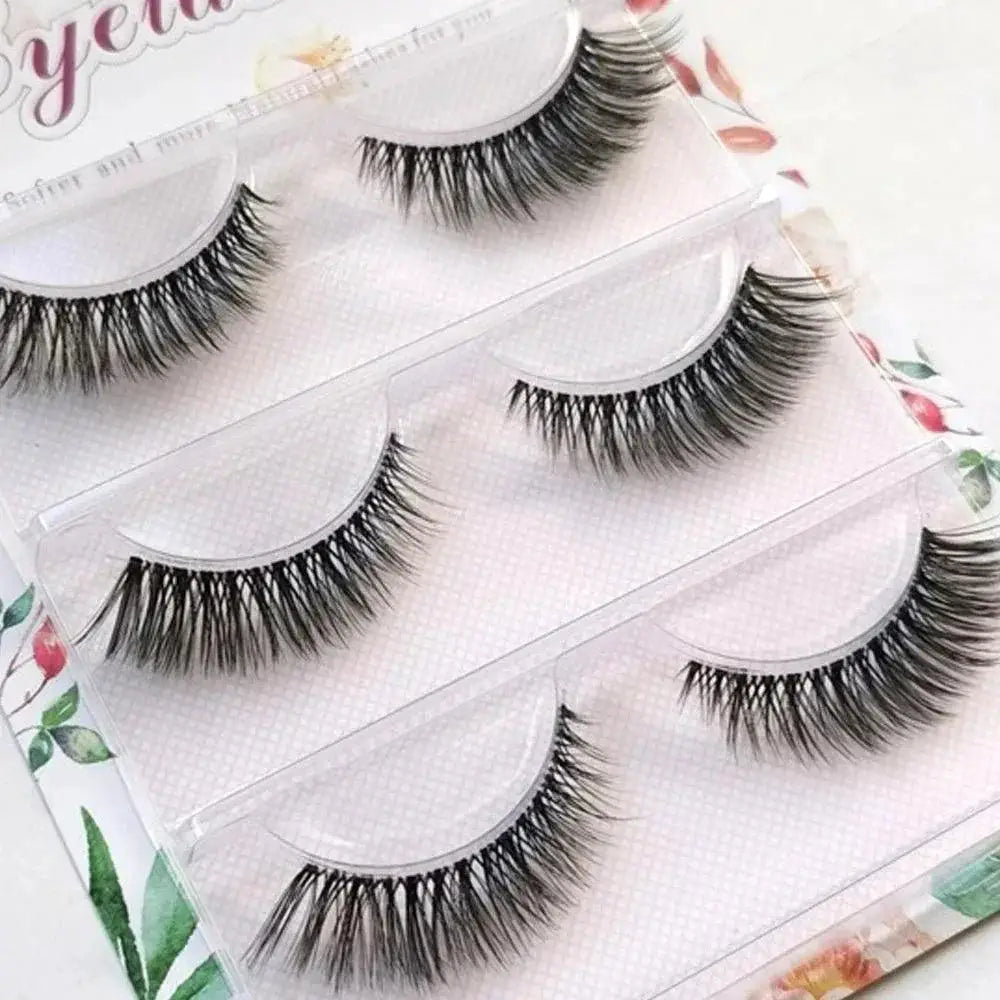 High Quality Reusable Synthetic Mink Eyelashes Bulk Pack