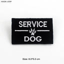Therapy Dog Badges Hook Loop Patches for Vests Harnesses