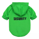 Security Cat Jacket Fashionable Warm Pet Clothing for Pets