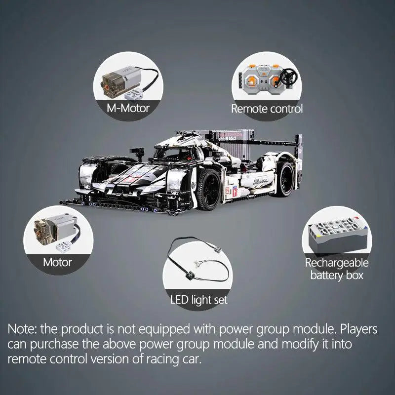 City Endurance Racing Car Building Set Ultimate RC Toy Kit