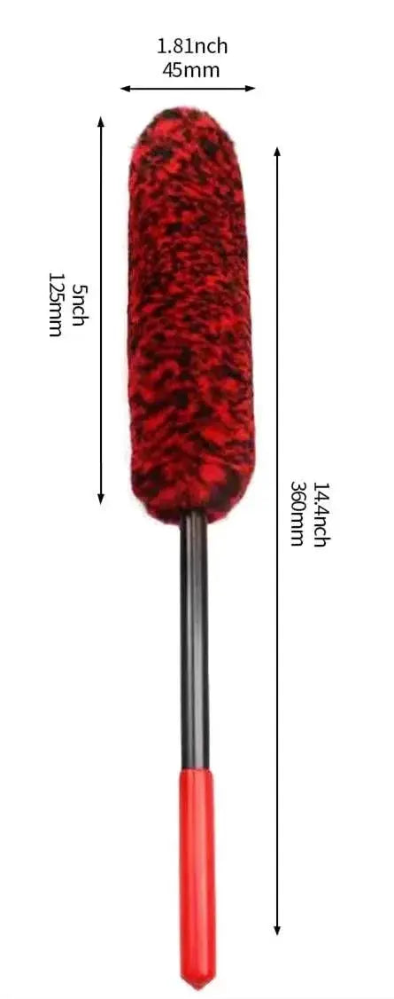 Car Wheel Woolies Plush Alloy Wheel Cleaning Brush Auto Care