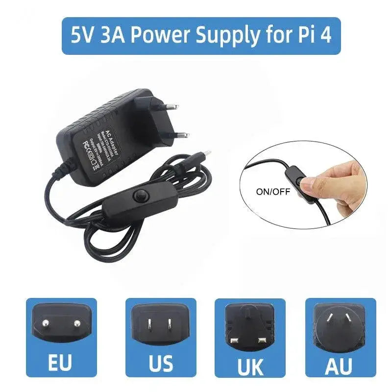 Raspberry Pi 4 Model B Ultimate DIY Mini Computer Kit