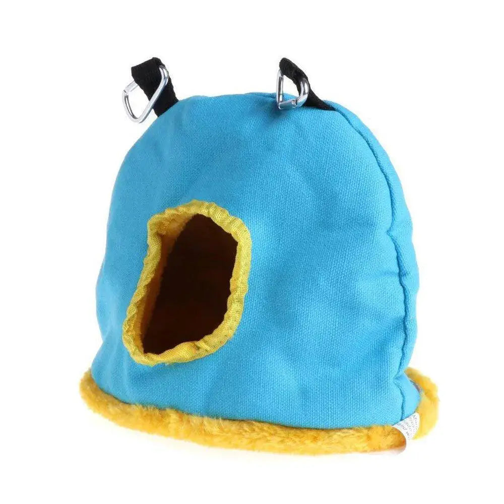 Cozy Cotton Bird Hammock for Parrots and Budgies Nest