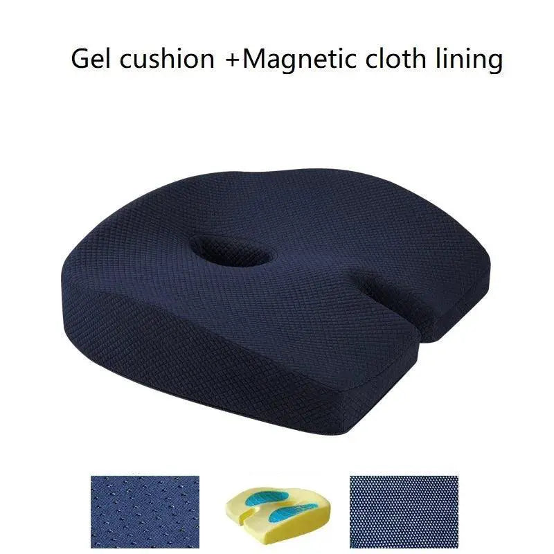 Ergonomic Memory Foam Seat Cushion Tailbone Pain Relief