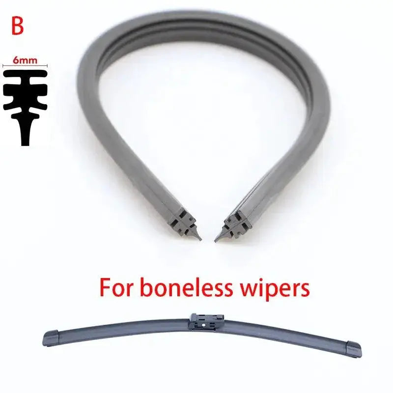 Car Wiper Rubber Insert Strip for BMW Mercedes Benz Upgrade