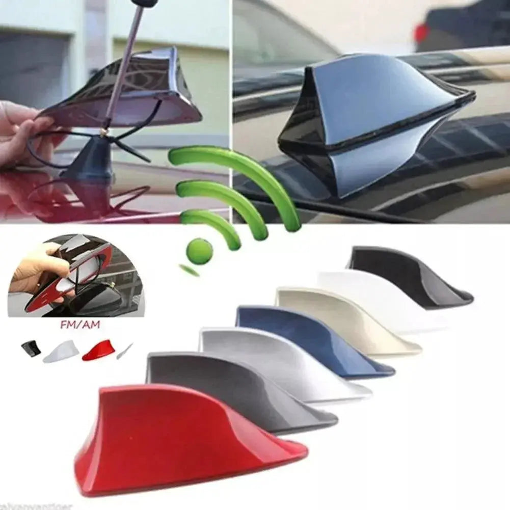 Car Roof Shark Fin Antenna Cover Signal Booster Upgrade