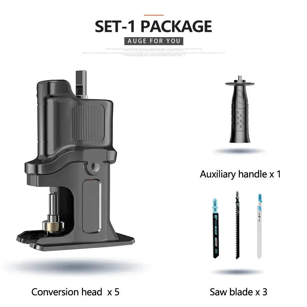 Portable Reciprocating Saw Adapter For Electric Drill
