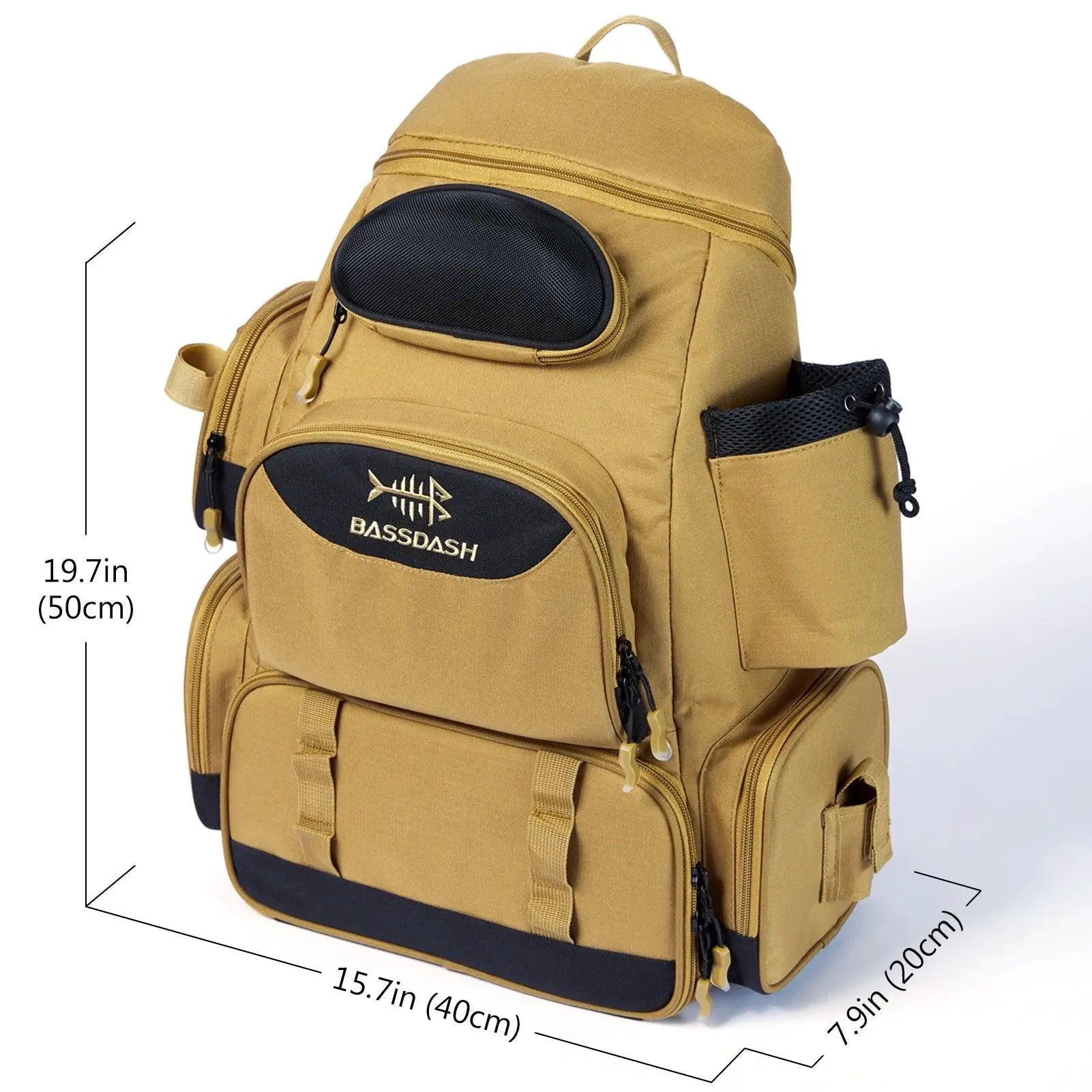 Bassdash Multifunctional Fishing Bag Tackle Backpack Anglers