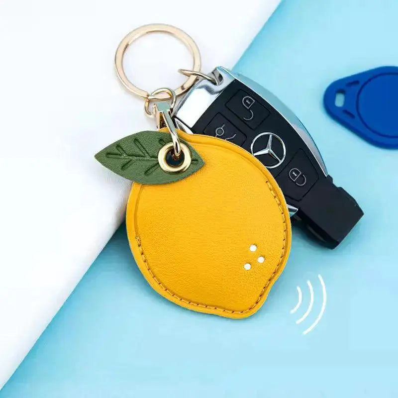 Strawberry Lemon AirTag Case Cute GPS Anti Lost Keychain