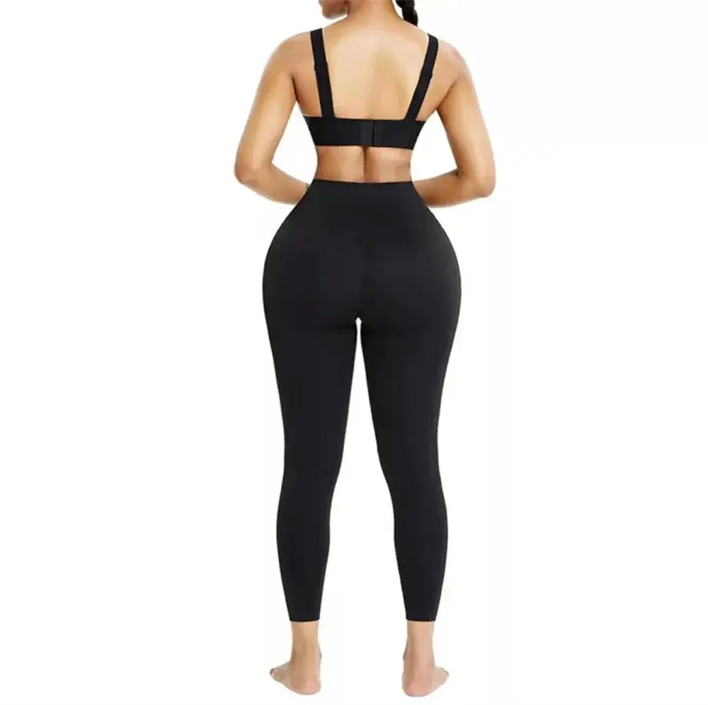 Tummy Control Corset Leggings Fitness High Waist Shapewear