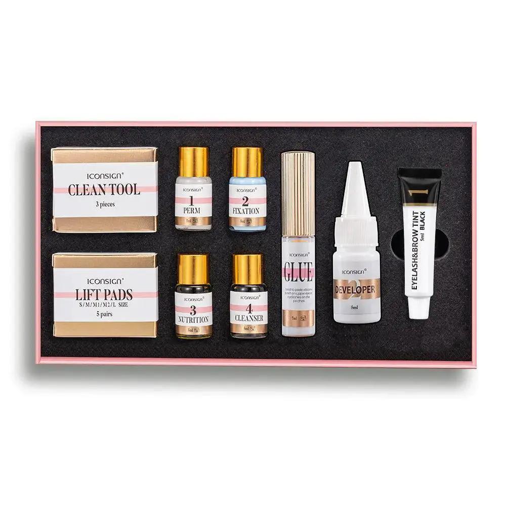 Lash Lift and Brow Tinting Kit for Effortless Beauty