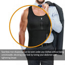 Mens Slimming Waist Vest for Workout