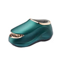 1pcs Intelligent Foot Massager Shoe Improve Blood Circulation Electric Walkable Massage Shoes 4 Colors Air Heating